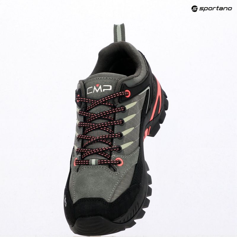 Încălțăminte de trekking pentru femei CMP Rigel 2.0 Low Waterproof avocado/coral 9