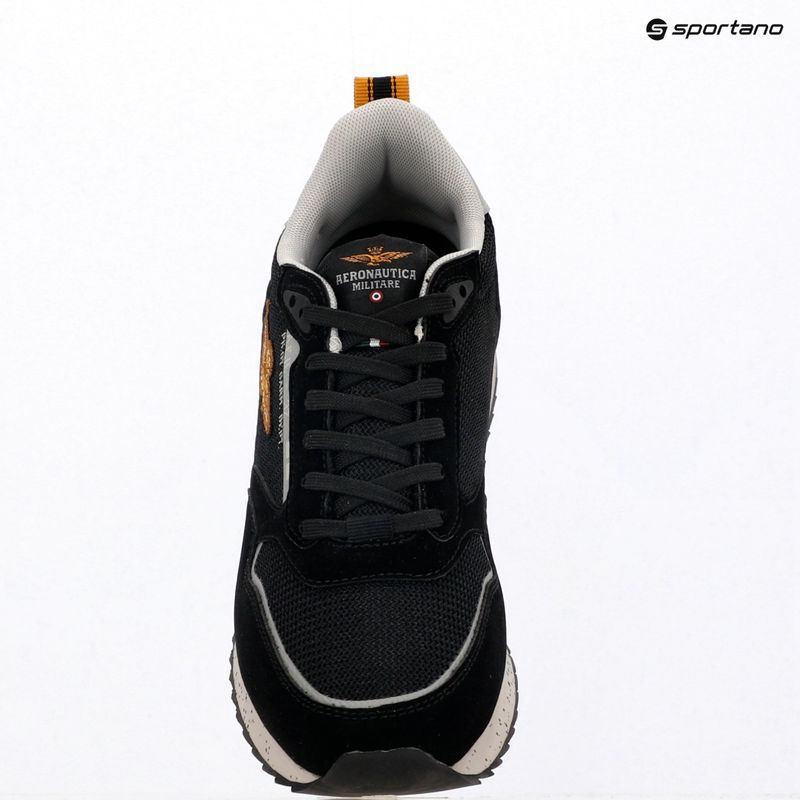 Încălțăminte pentru bărbați Aeronautica Militare SC0288UCT03545 jet black 9