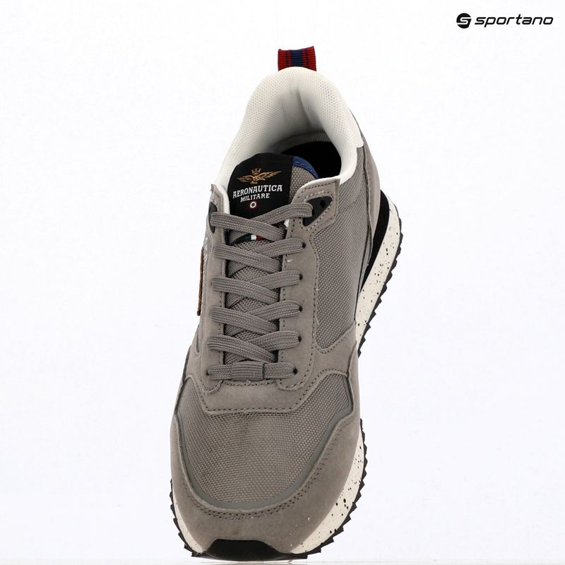 Încălțăminte pentru bărbați Aeronautica Militare SC0288UCT03545 grigio 9