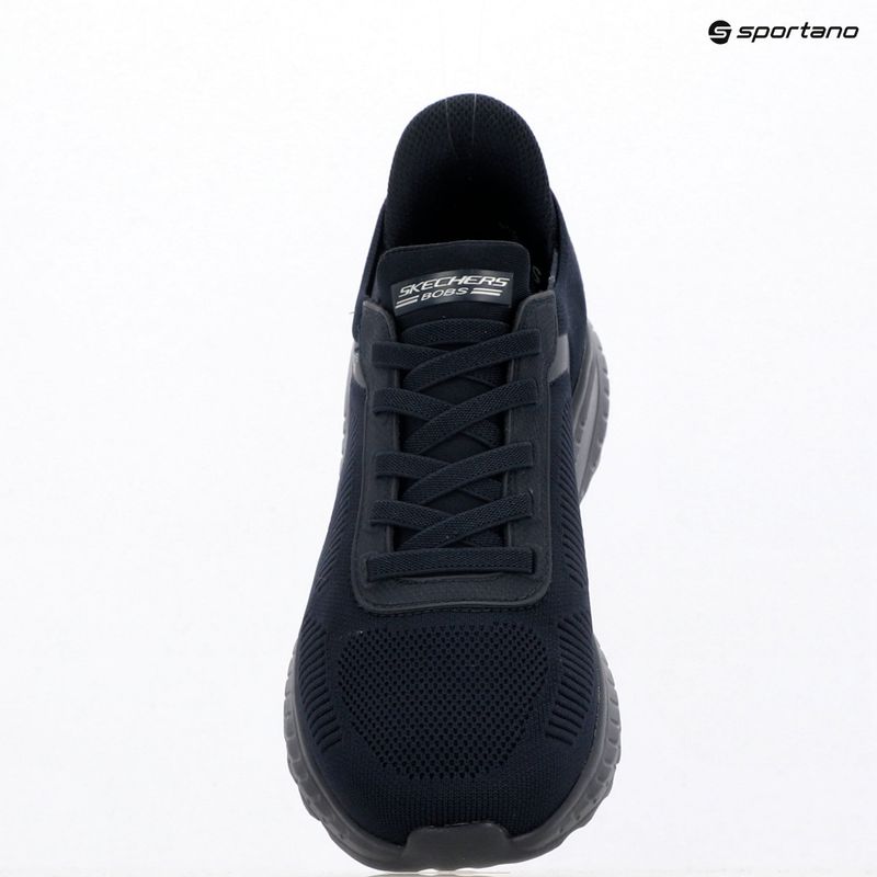 Încălțăminte pentru bărbați SKECHERS Bobs Squad Chaos Solid Step blue 10