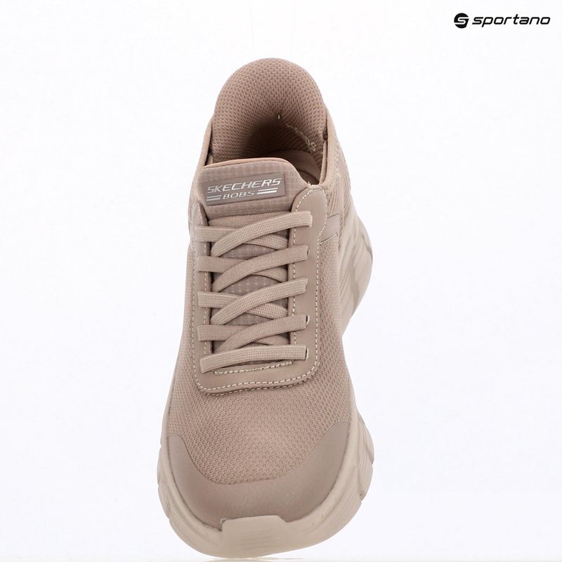 Încălțăminte pentru femei SKECHERS Bobs B Flex Hi Linear Force gray 11