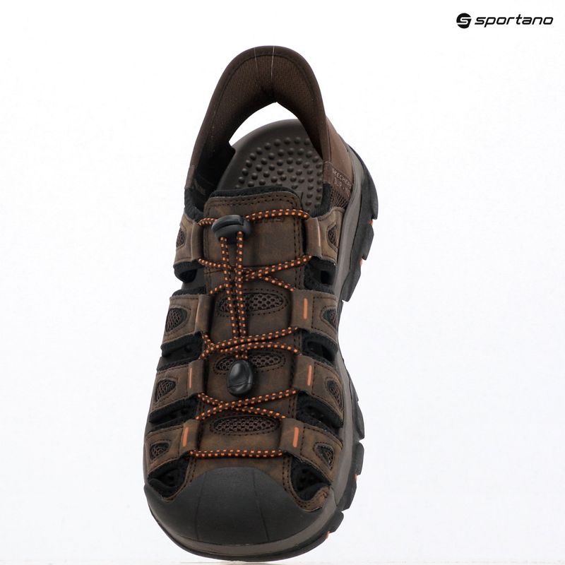 Sandale pentru bărbați SKECHERS Tresmen Norvick brown 10