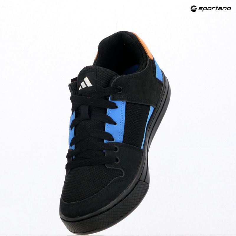 Încălțăminte de ciclism platformă pentru bărbați adidas FIVE TEN Freerider core black/off white/ray blue 9
