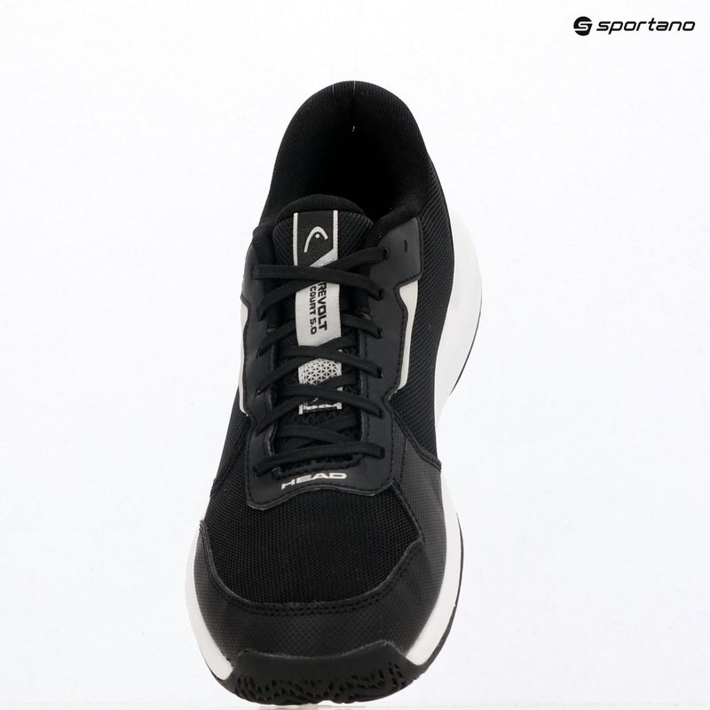 Încălțăminte de tenis pentru bărbați HEAD Revolt Court 5.0 black/white 17