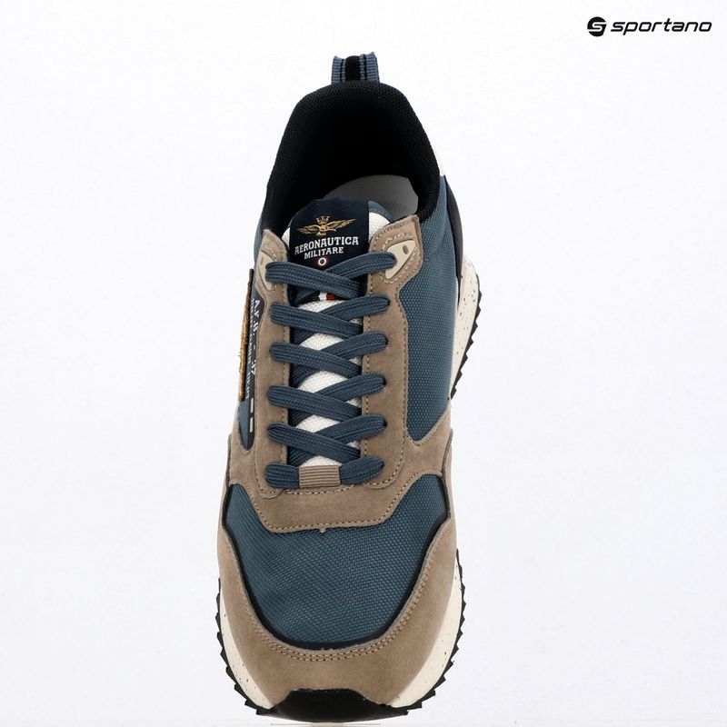 Încălțăminte pentru bărbați Aeronautica Militare SC0288UCT03545 multicolor jeans/sand 9
