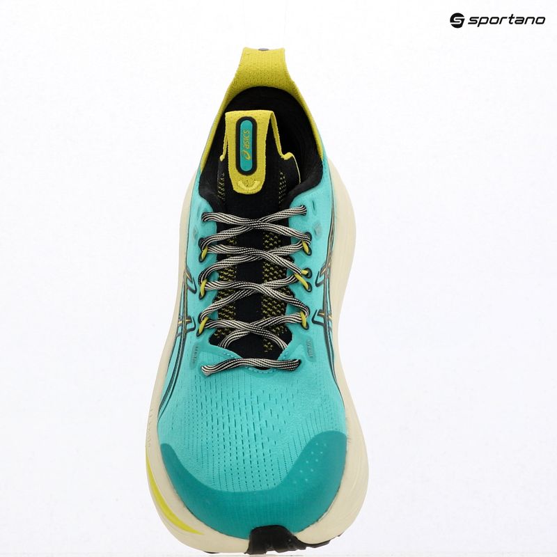Încălțăminte de alergare pentru bărbați ASICS Gel-Nimbus 28 TR aurora green/black 16