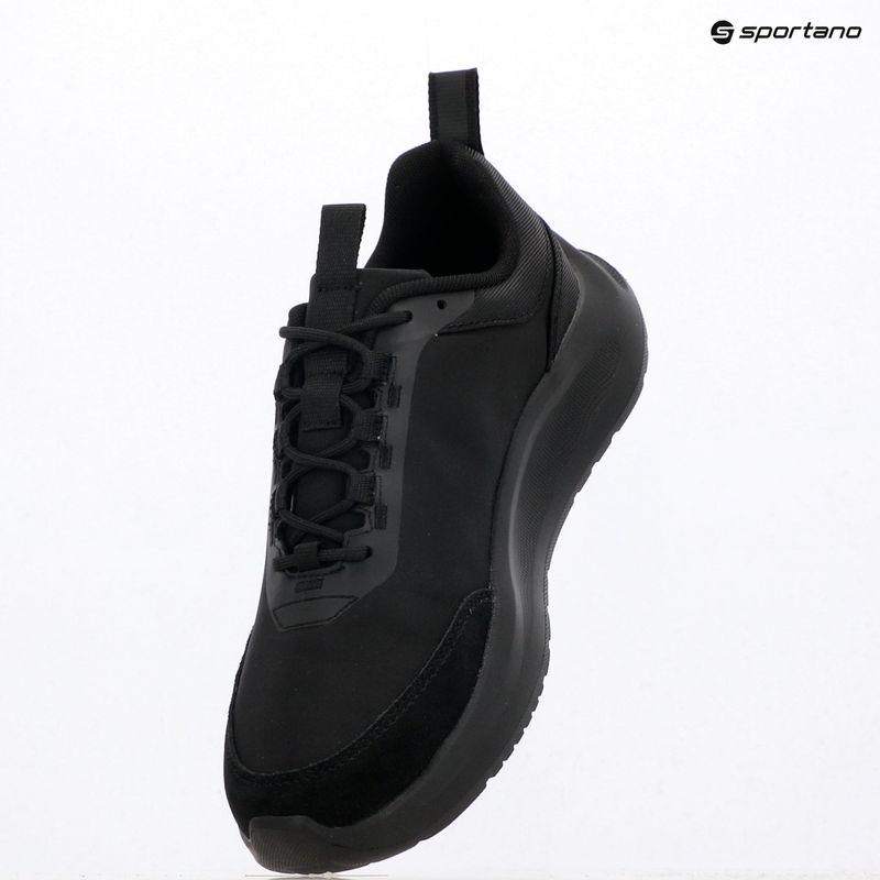 Încălțăminte pentru bărbați Calvin Klein HM0HM02342 Light Eva Runn Essential Laceup Nylon Suede triple black 9