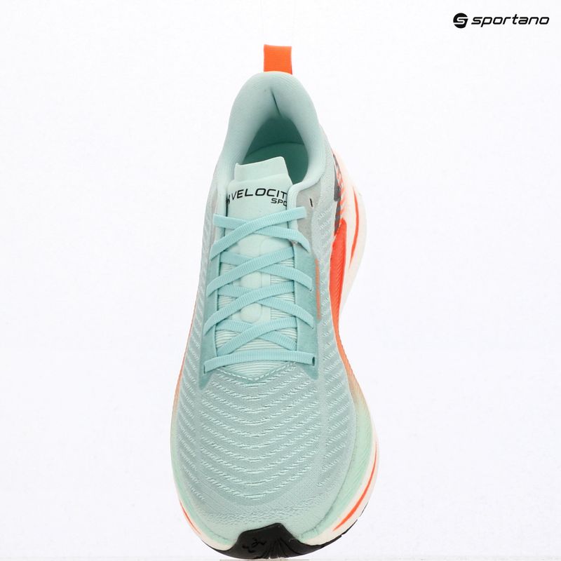 Încălțăminte de alergare pentru bărbați Under Armour Velociti SPD refresh mint/electric tangerine/mod gray 9