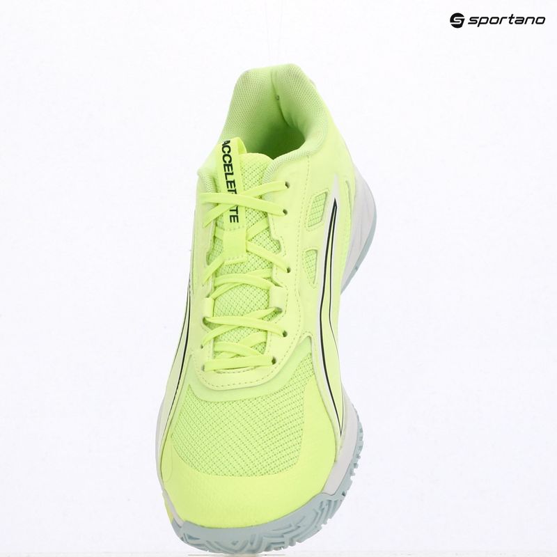 Încălțăminte de handbal PUMA Accelerate Pro 4 fizzy light/green terrain/light moss/puma white 9