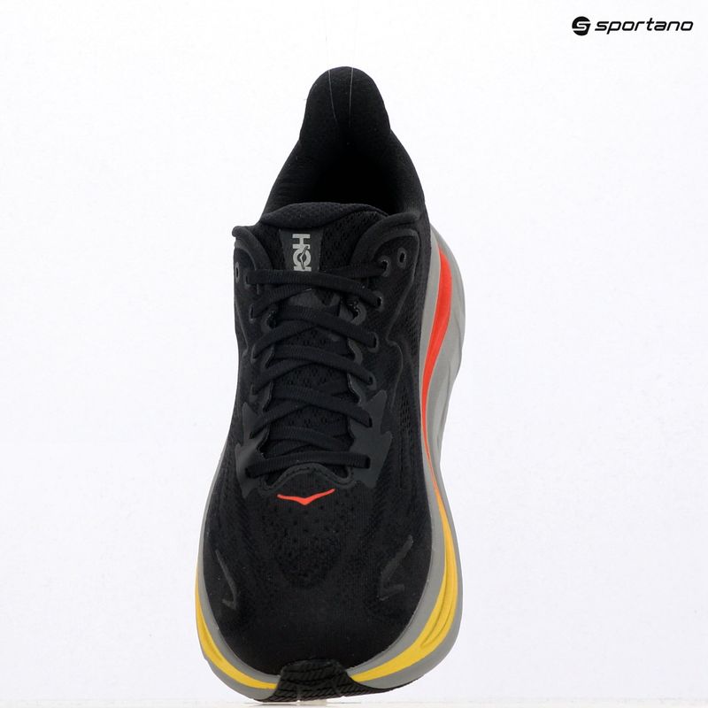 Încălțăminte de alergare pentru bărbați HOKA Clifton 10 black/grey 9