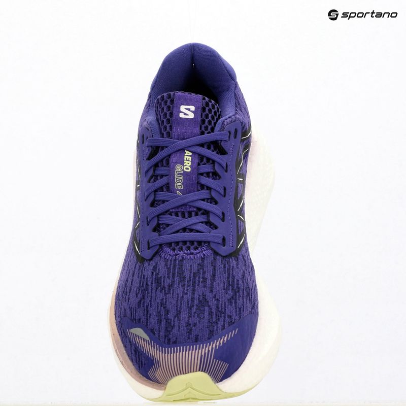 Încălțăminte de alergare pentru femei Salomon Aero Glide 4 deep blue/white/butterfly 9