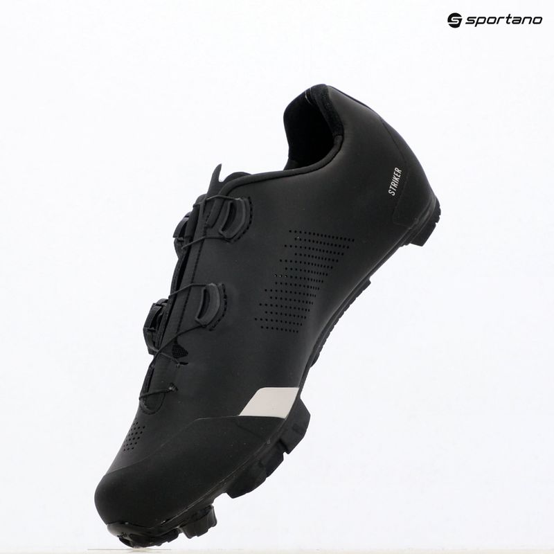 Încălțăminte de ciclism MTB pentru bărbați Northwave Striker black/light grey 9