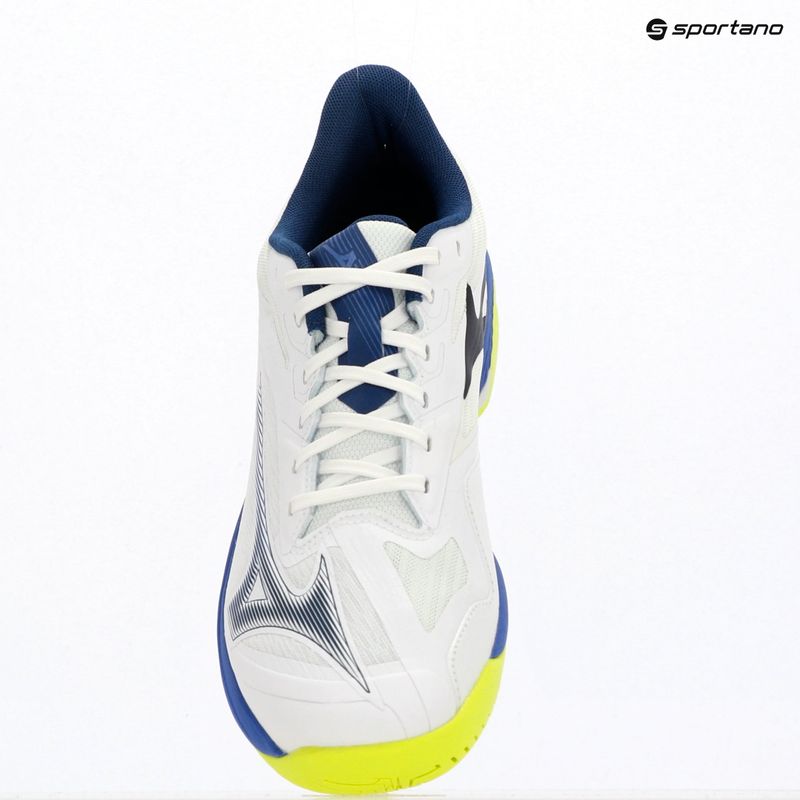 Încălțăminte de tenis Mizuno Wave Exceed Court AC white/dazzling blue/lightning 9