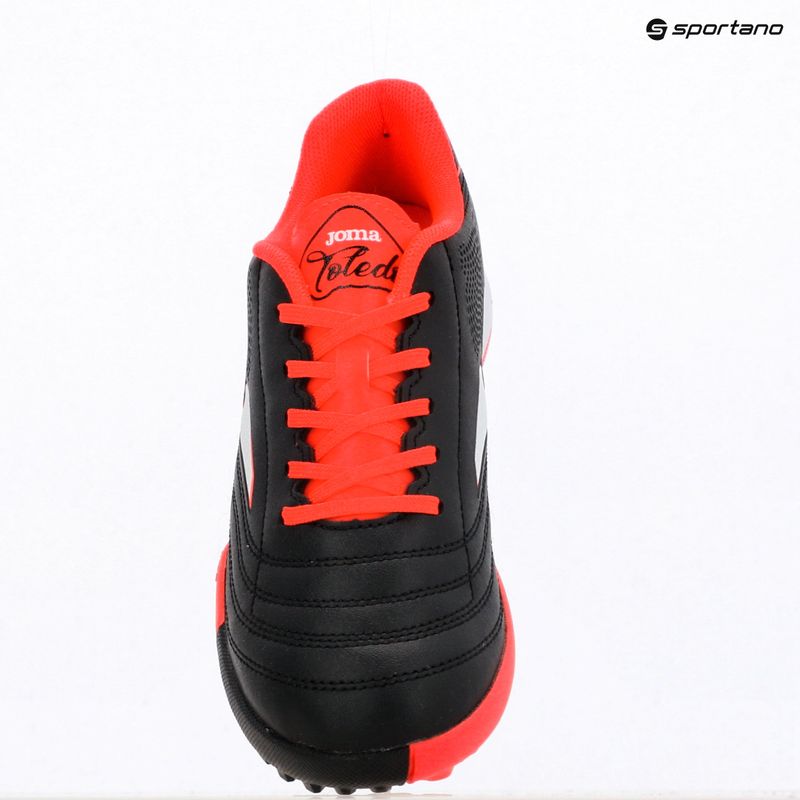 Încălțăminte de fotbal pentru copii Joma Toledo Jr TF black 9