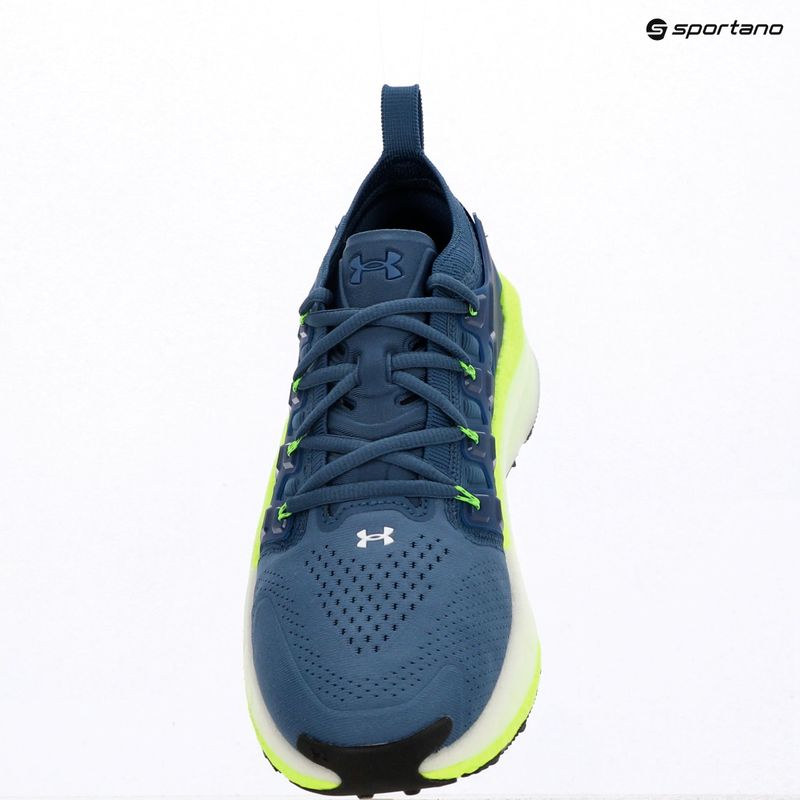 Încălțăminte de antrenament pentru bărbați Under Armour Phantom X ultimate wham blue/hyper green/white 9