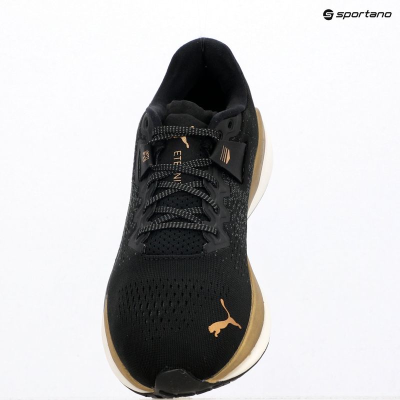 Încălțăminte de alergare pentru femei Puma Eternity Nitro black/gold/white 9