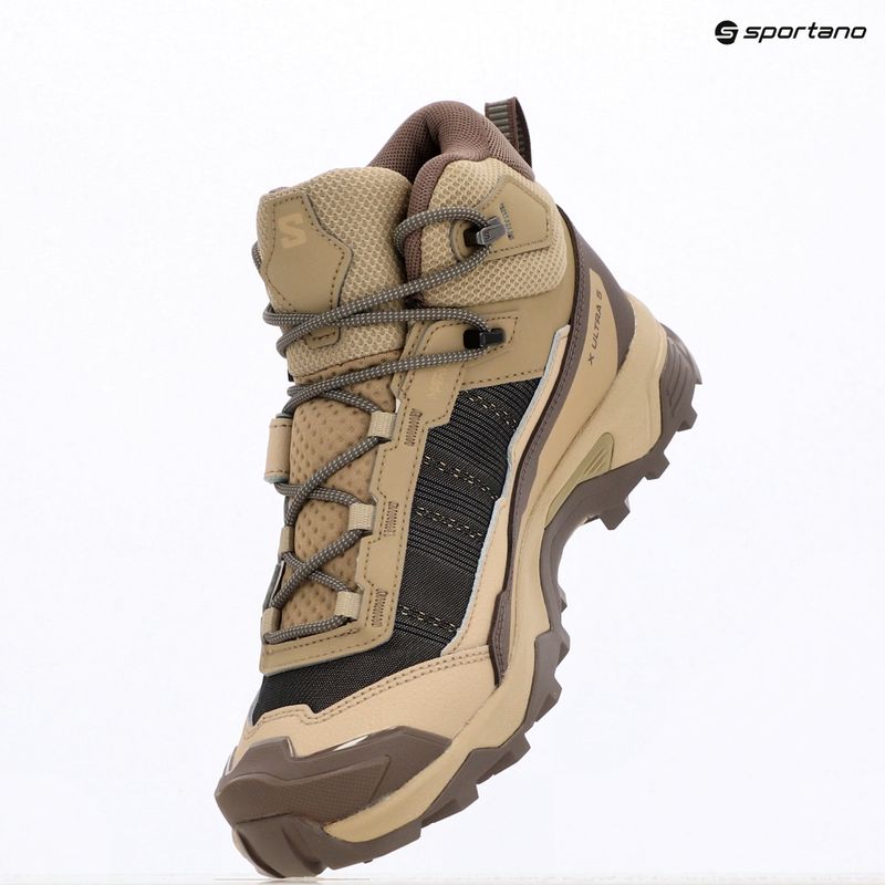 Încălțăminte de trekking pentru femei Salomon X Ultra 5 MID GTX iron/dsrtan/gre 10