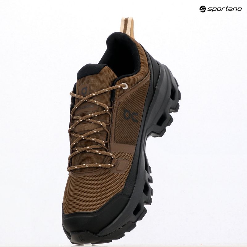 Încălțăminte bărbătească On Cloudrock Low Waterproof earth/black 9