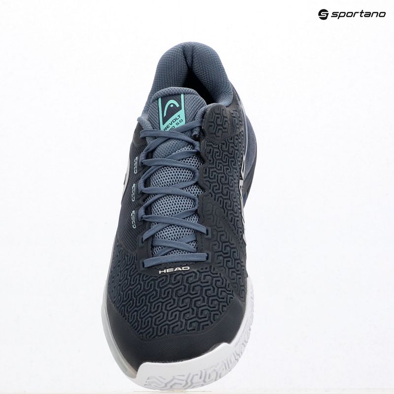 Încălțăminte de tenis pentru bărbați HEAD Revolt Pro 5.0 blueberry/teal 10