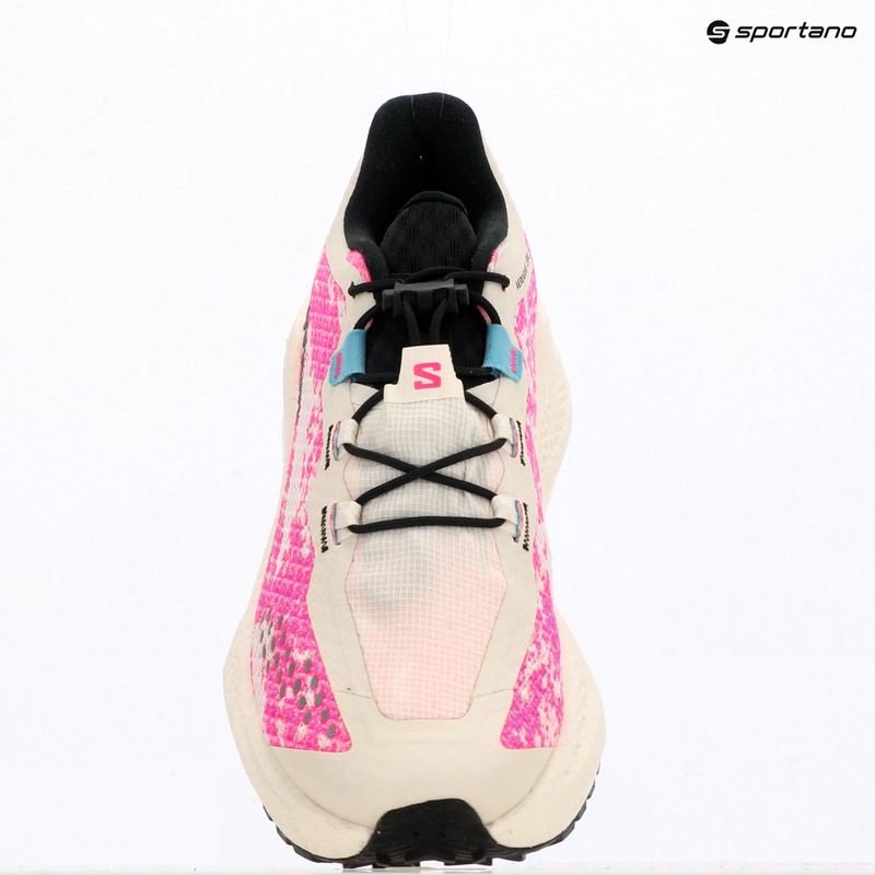 Încălțăminte de alergare pentru femei Salomon Aero Glide 4 GRVL vanilla ice/knockout pink/black 5