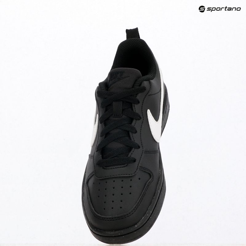 Încălțăminte pentru copii Nike Court Borough Low Recraft black/black/white 6