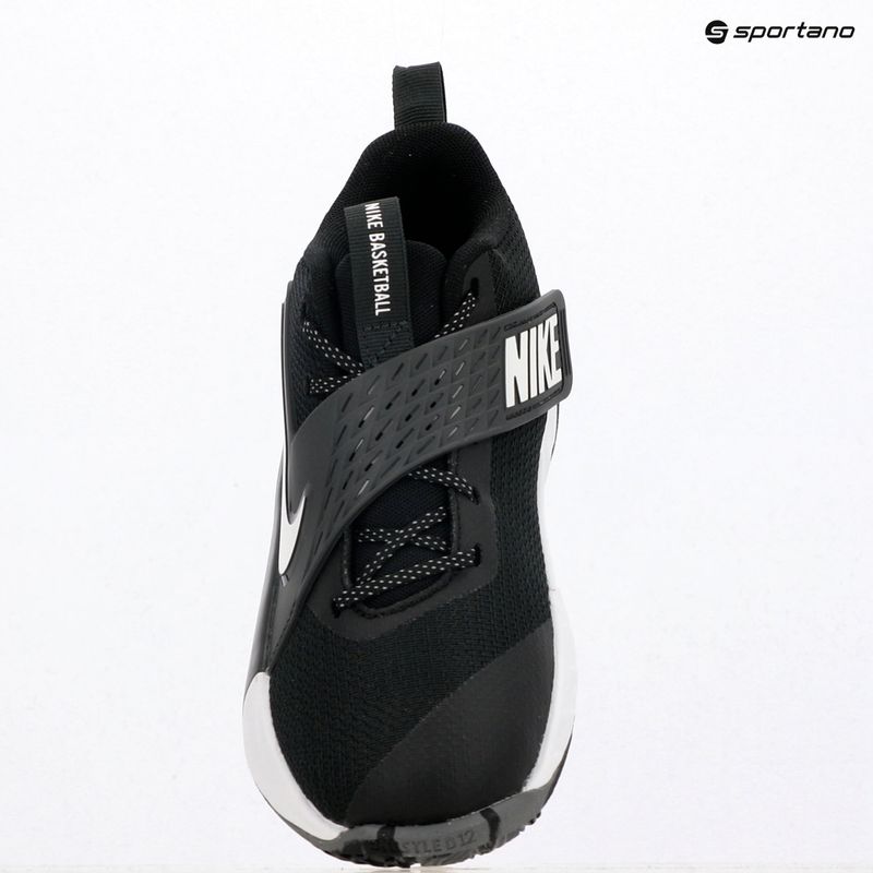 Pantofi Nike Team Hustle D 12 negru/antracit/alb 9