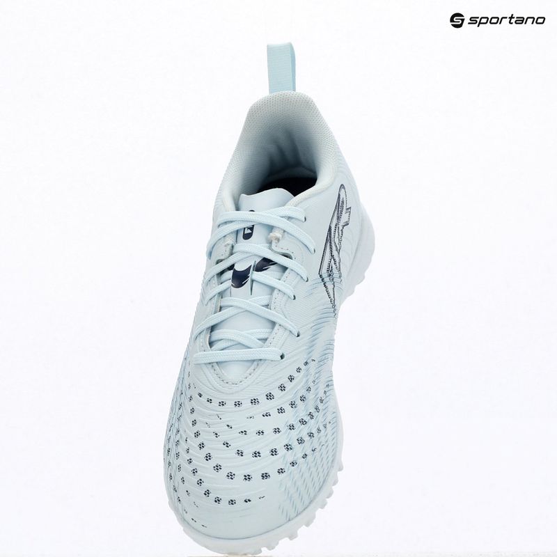 Încălțăminte de fotbal pentru copii PUMA Future 9 Play TT icy blue/puma white/blue jewel 4