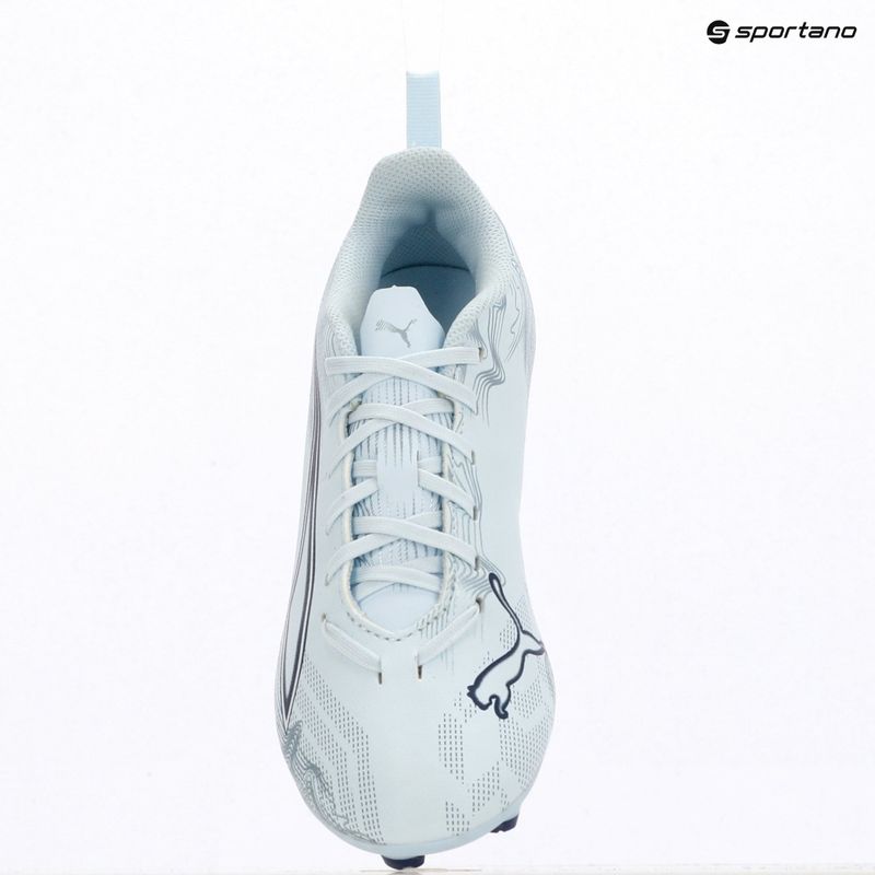 Încălțăminte de fotbal pentru copii PUMA Ultra 6 Play FG/AG Jr icy blue/puma white/blue jewel 3