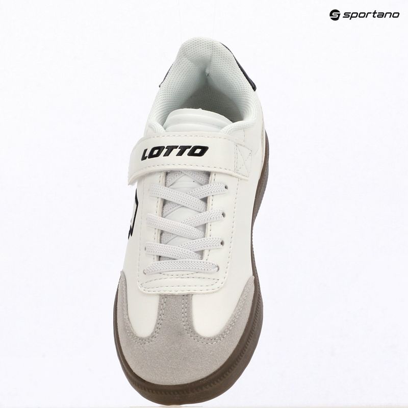 Încălțăminte pentru copii Lotto Vintal Kids white/black 12