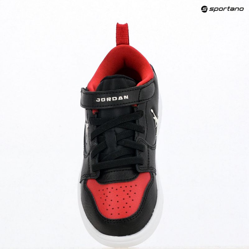 Încălțăminte pentru copii Nike Jordan Court Connect Low black/gym red/white 6