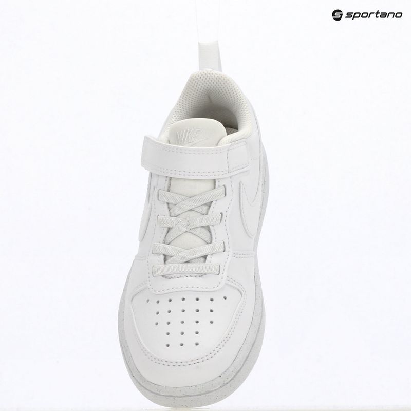 Încălțăminte pentru copii Nike Court Borough Low Recraft white/white/white 6