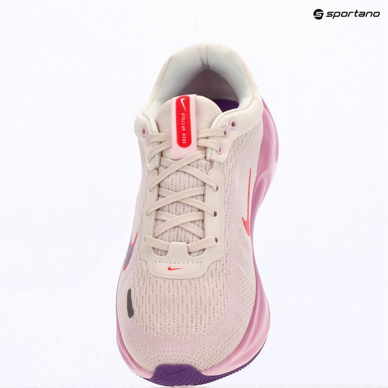 Încălțăminte de alergare Nike Stellar Ride chalk/pink foam/bright violet 6