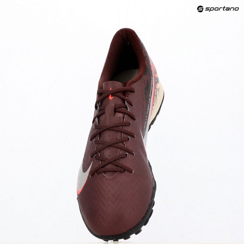 Încălțăminte de fotbal pentru bărbați Nike United Mercurial Vapor 16 Academy TF burgundy crush/metallic silver 6