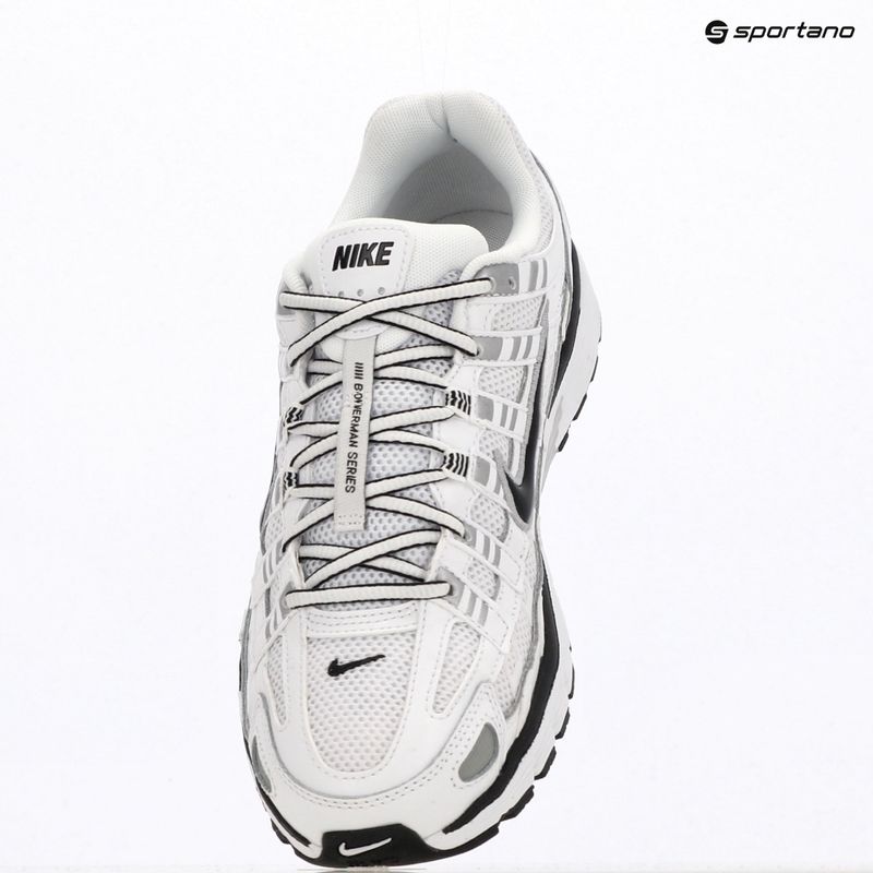 Încălțăminte pentru bărbați Nike P-6000 white/metallic silver/black/black 6