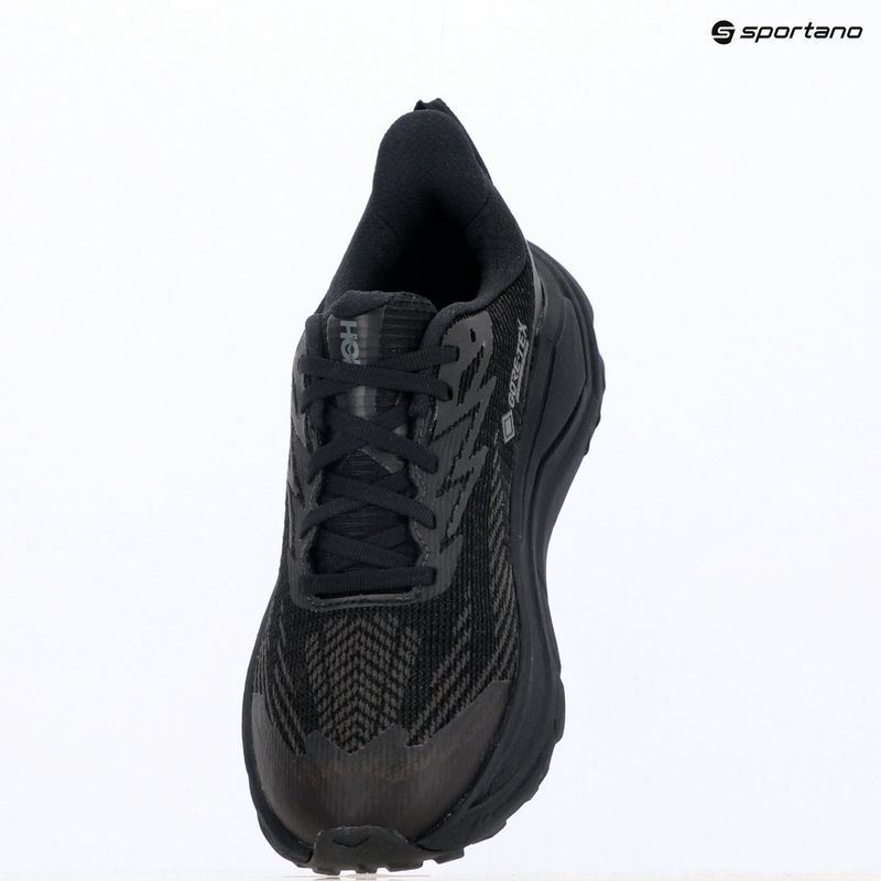 Încălțăminte de alergare pentru femei HOKA Challenger 8 GTX black/carbon black 10