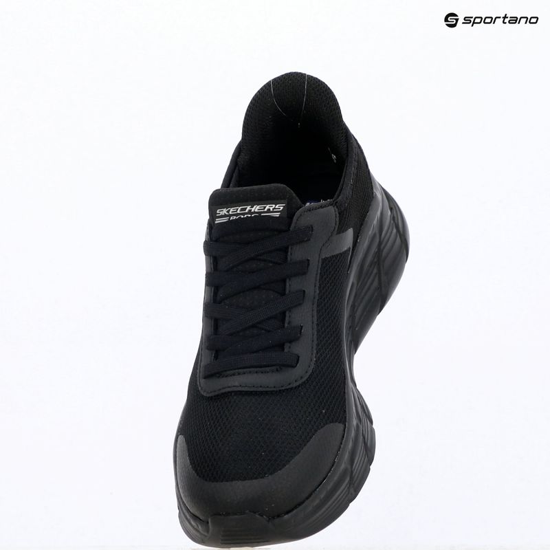 Încălțăminte pentru femei SKECHERS Bobs B Flex Hi Linear Force black 11