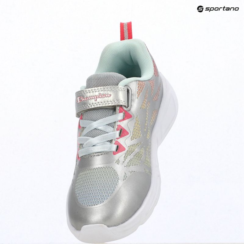 Încălțăminte pentru copii Champion Wave Tri G PS Low Cut silver/blue burgundy/imperial light blue 10