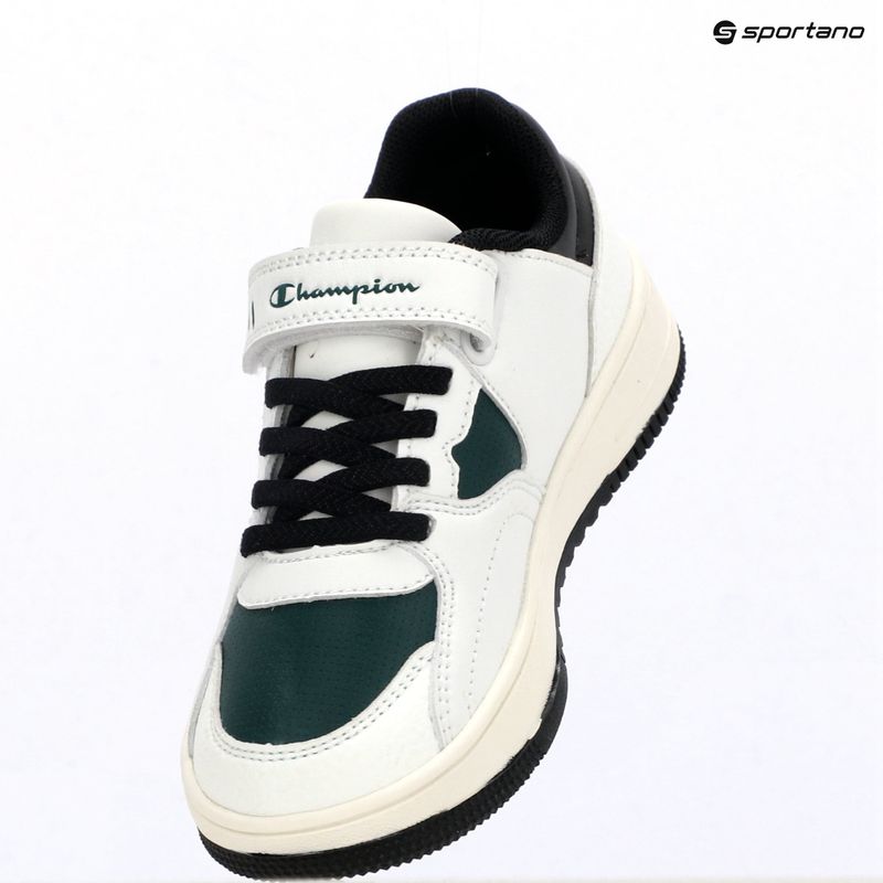 Încălțăminte pentru copii Champion RD25 Low B PS Low Cut white/highlighter greenblack 9