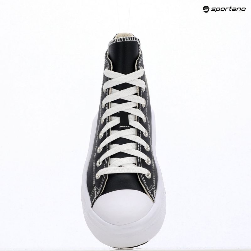 Teniși pentru femei Converse Chuck Taylor All Star Move Platform Leather black 9