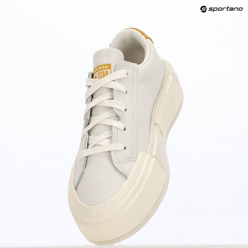Teniși pentru femei Converse Chuck Taylor All Star Cruise Leather vintage white/yellow 9