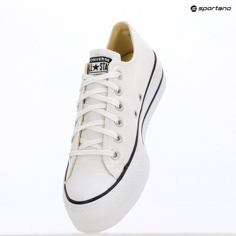 Teniși pentru femei Converse Chuck Taylor All Star Lift Low optical white 9