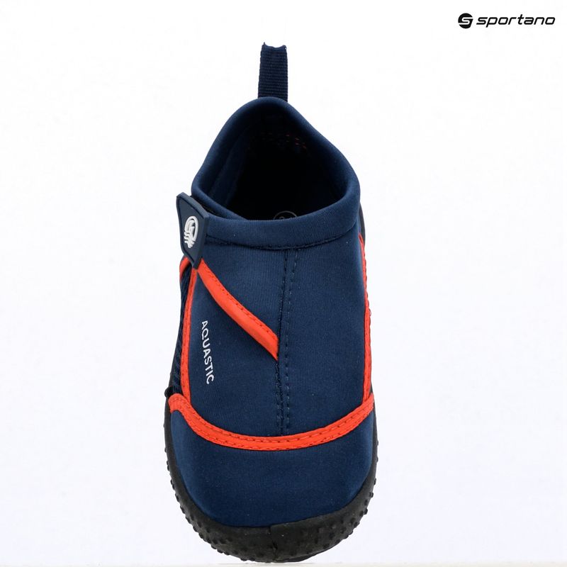 Încălțăminte de apă pentru copii AQUASTIC Nino navy blue/red 13