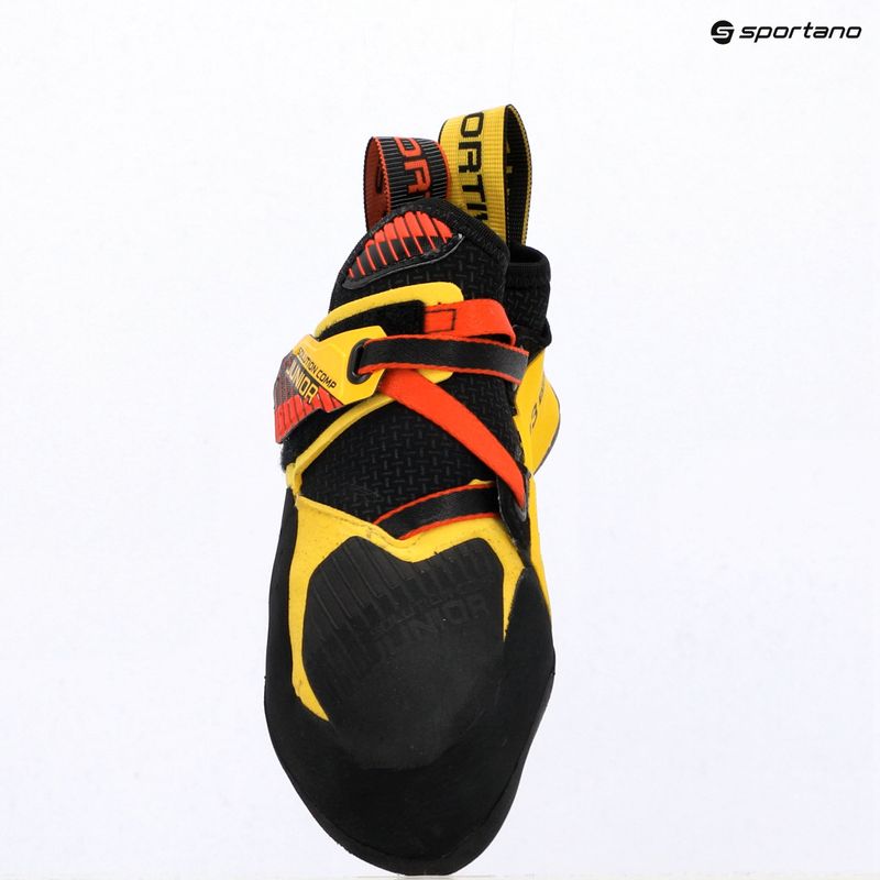 Încălțăminte de escaladă pentru copii La Sportiva Solution Comp yellow/black 8