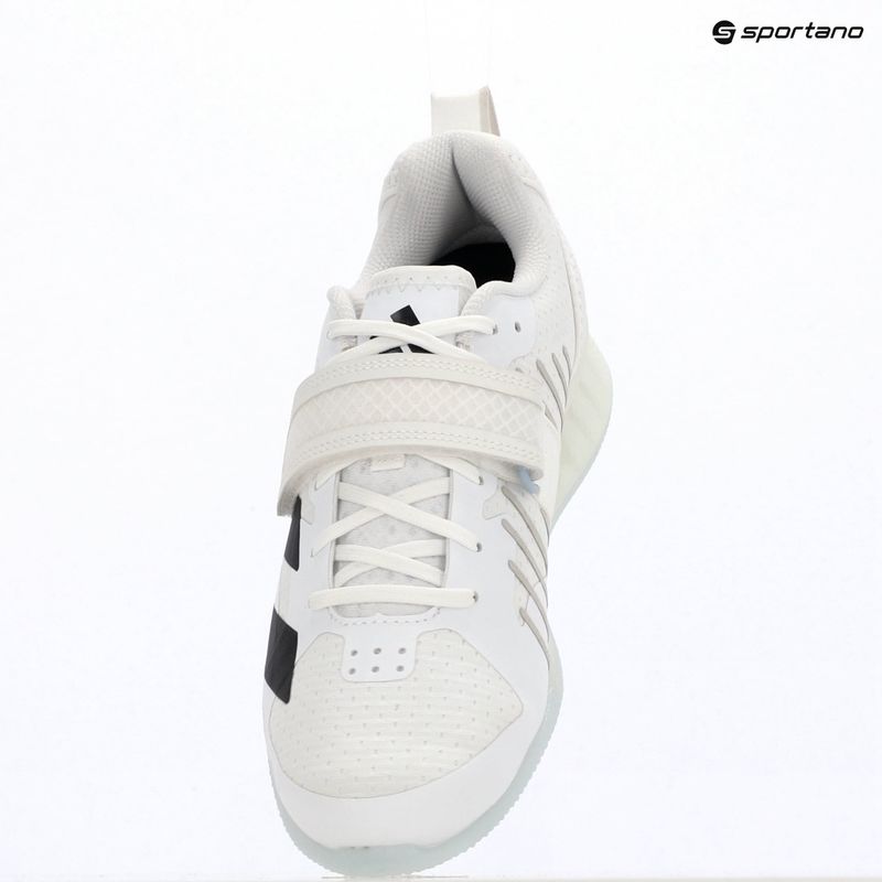 Încălțăminte de ridicare greutăți adidas Adipower Weightlifting III white 9