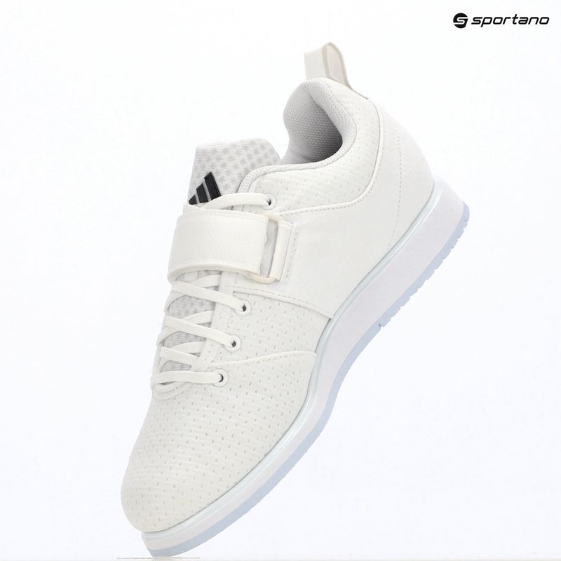 Încălțăminte de ridicare greutăți adidas Powerlift 5 white 9