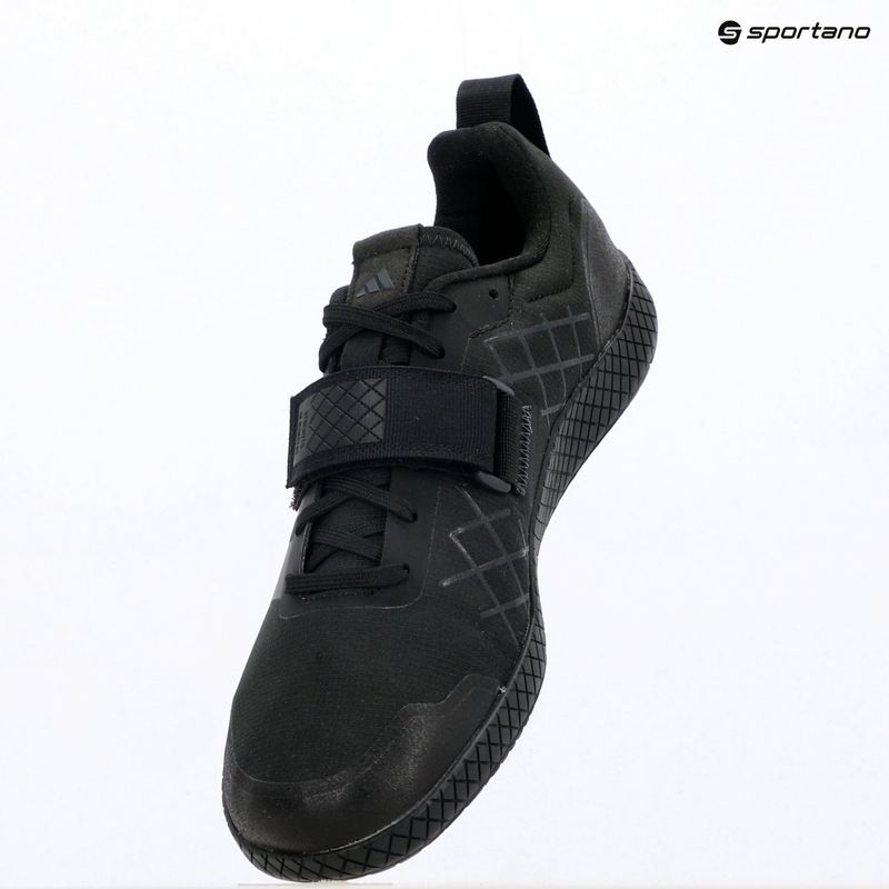 Încălțăminte de ridicare greutăți adidas The Total 2 black 9