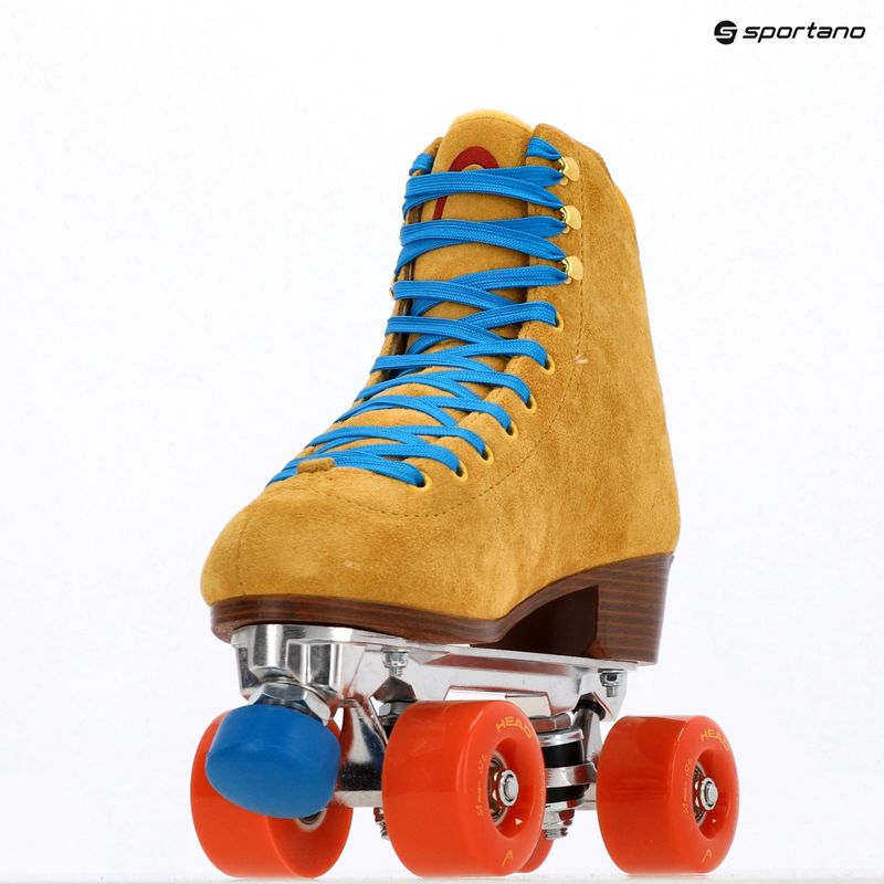 Patine cu rotile pentru femei HEAD Advance yellow 13