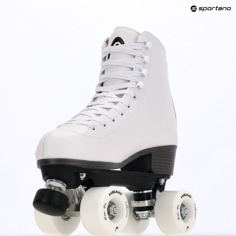 Patine cu rotile pentru femei HEAD Classic white 13