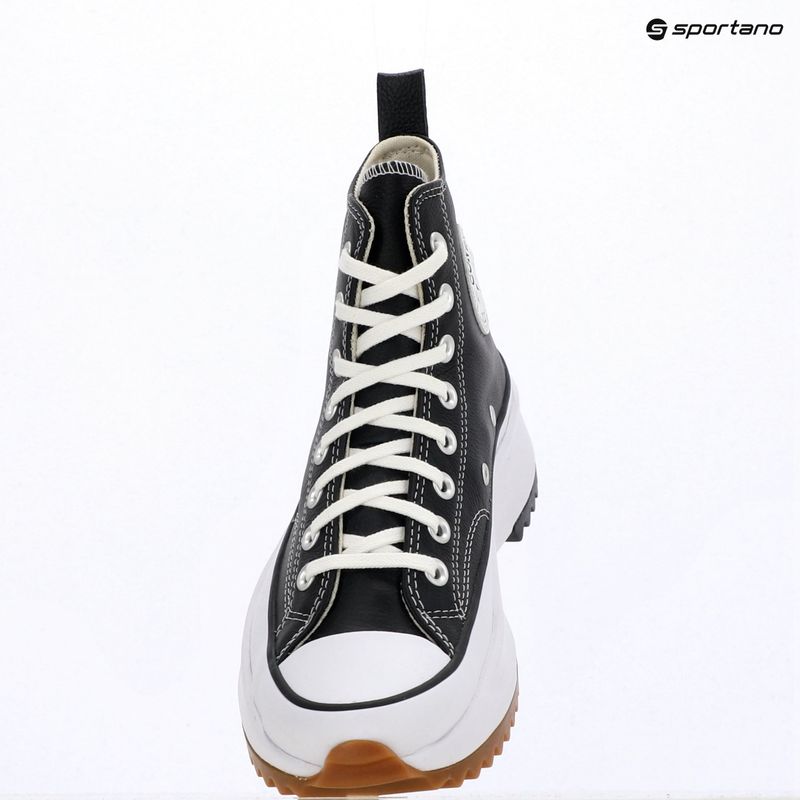 Teniși pentru femei Converse Run Star Hike Platform Leather black 9