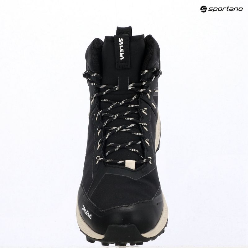 Încălțăminte de trekking pentru femei Salewa Pedroc Light Mid PTX black/oatmeal 9
